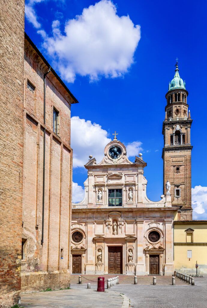 facade of the San Giovanni Evangelista church