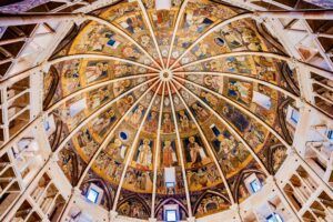 baptistery dome and galleries