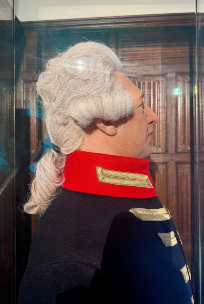 wax bust of King George III