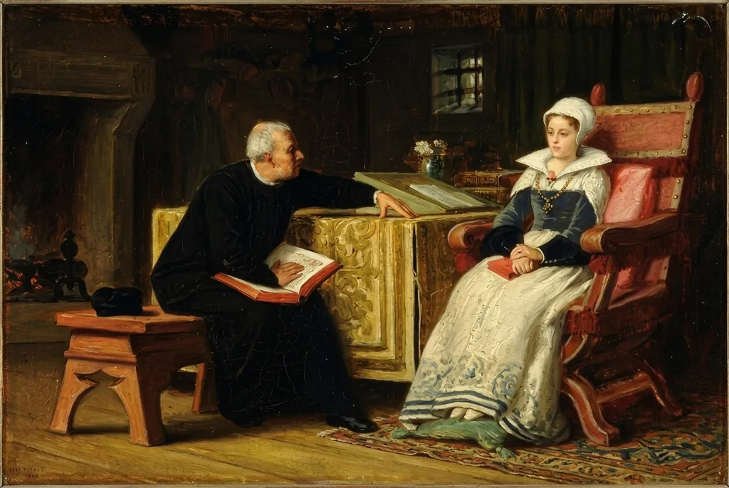 Yeames' Lady Jane Grey in the Tower, 1867/1868