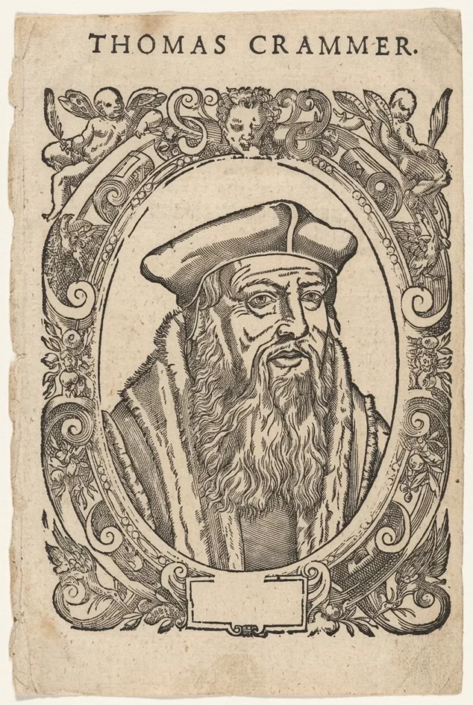 Thomas Cranmer print