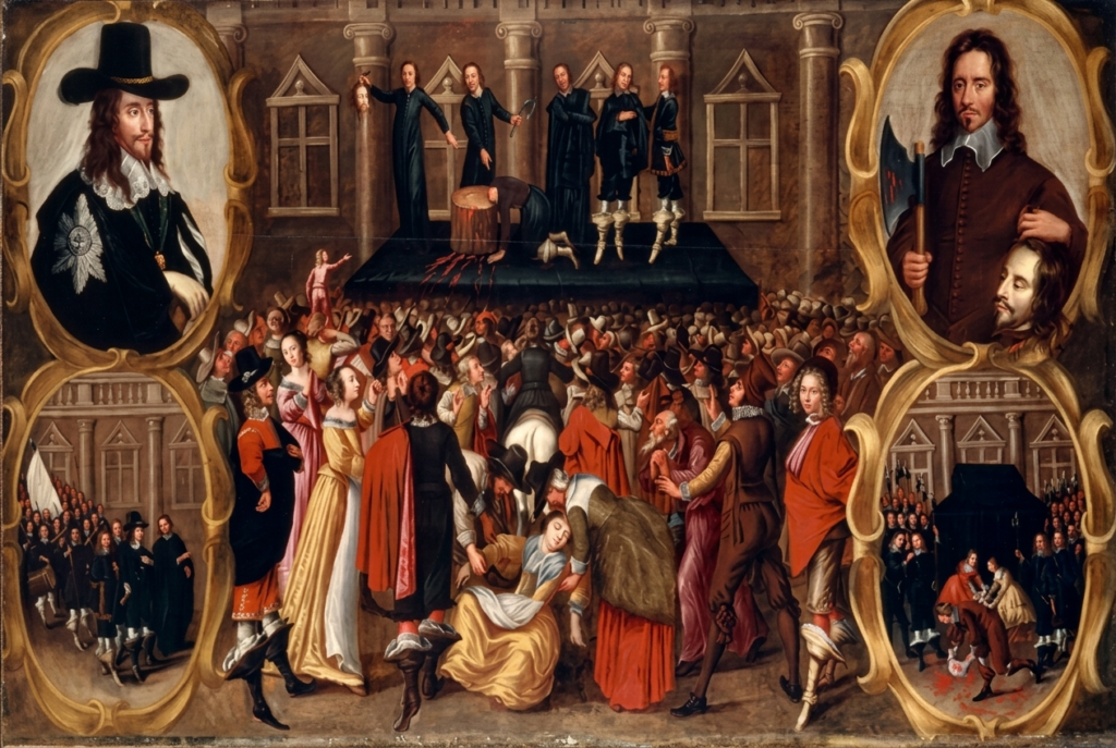 Unknown Dutch artist, The Execution of Charles I (c. 1649&ndash;1650)