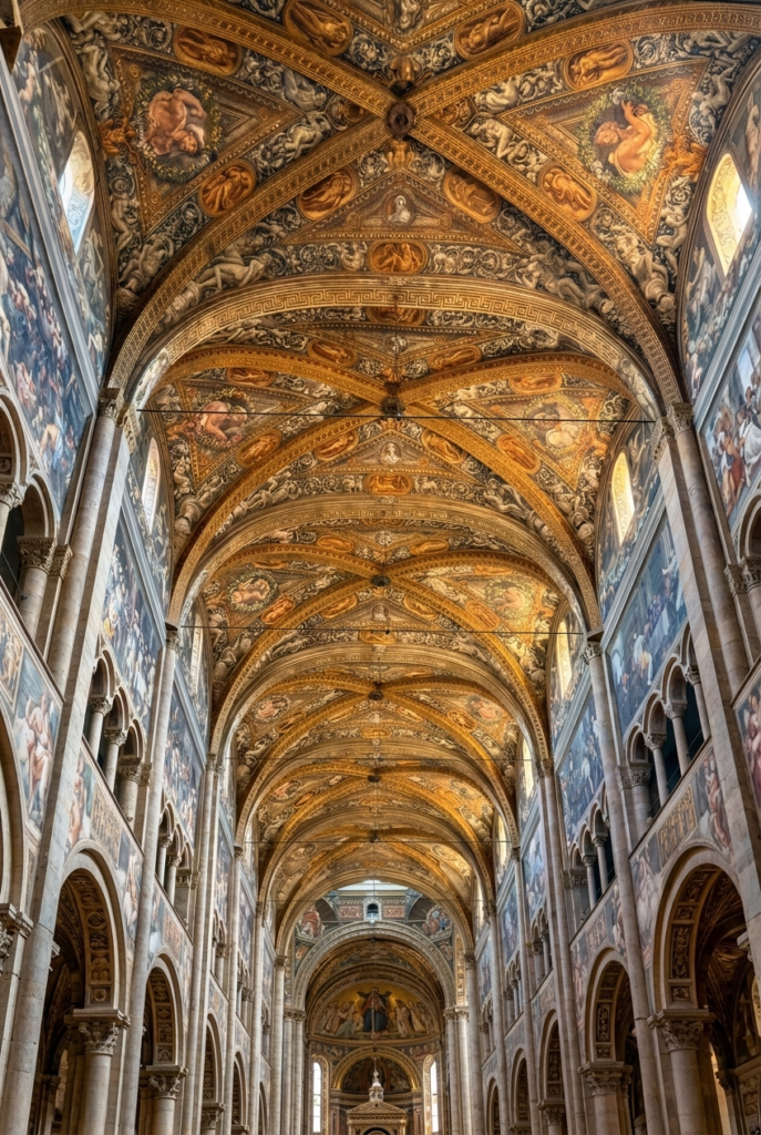 ceiling frescos