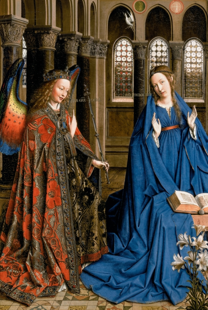 Van Eyck, Annunciation, 1434-36