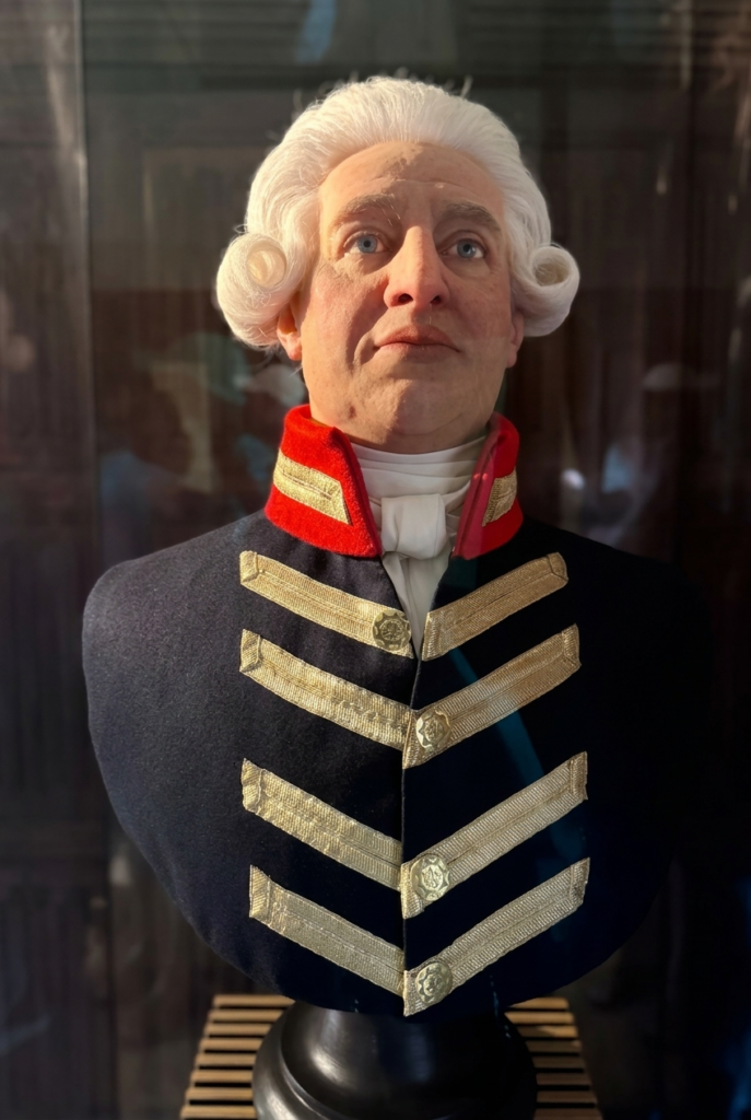 wax bust of King George III
