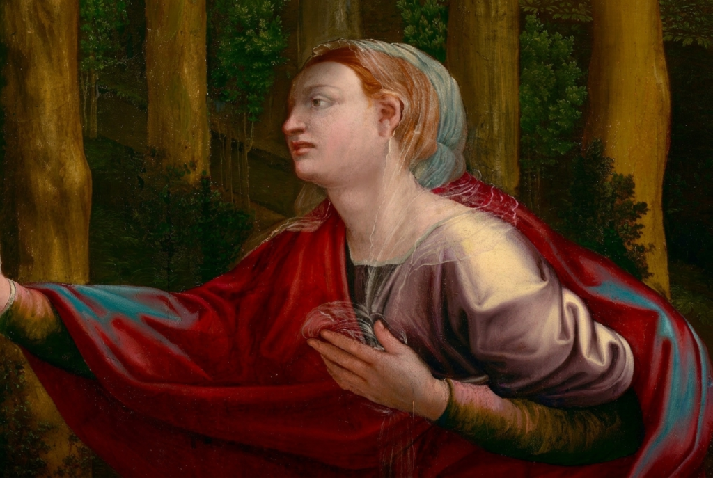 Mary Magdalene in the garden