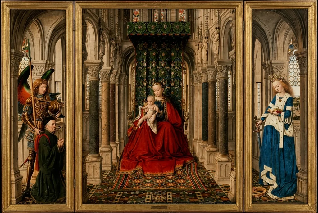 Van Eyck, Dresden Triptych, 1437