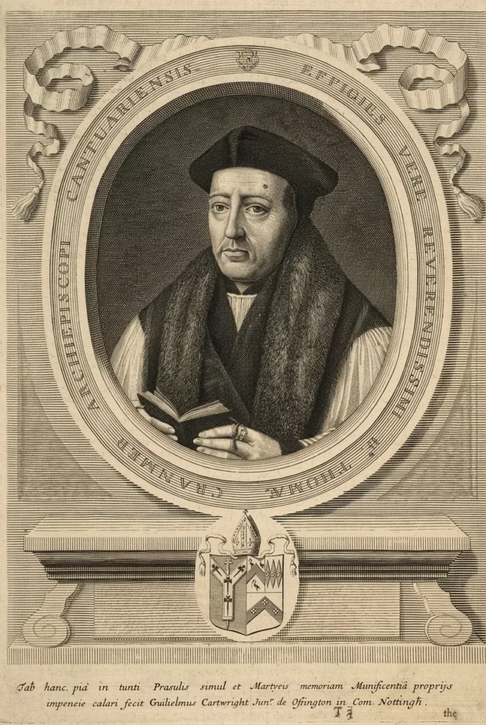 Thomas Cranmer woodcut