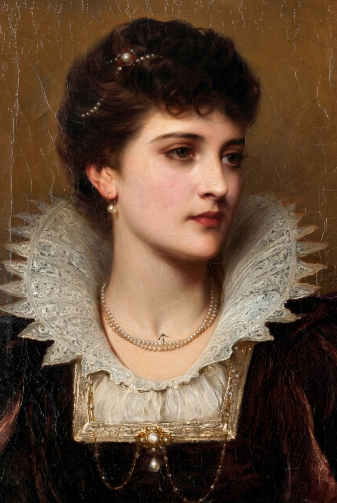 Thomas Francis Dicksee, Amy Robsart, 1888