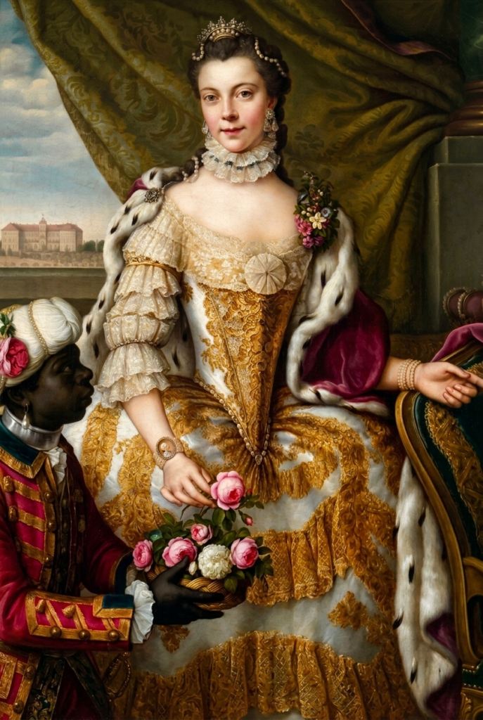 Queen Charlotte portrait at Kew