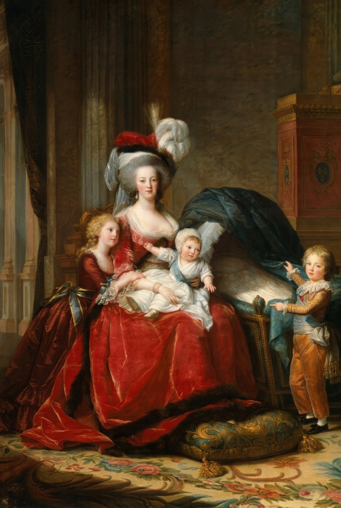 Le Brun, Marie Antoinette and her Children, 1787