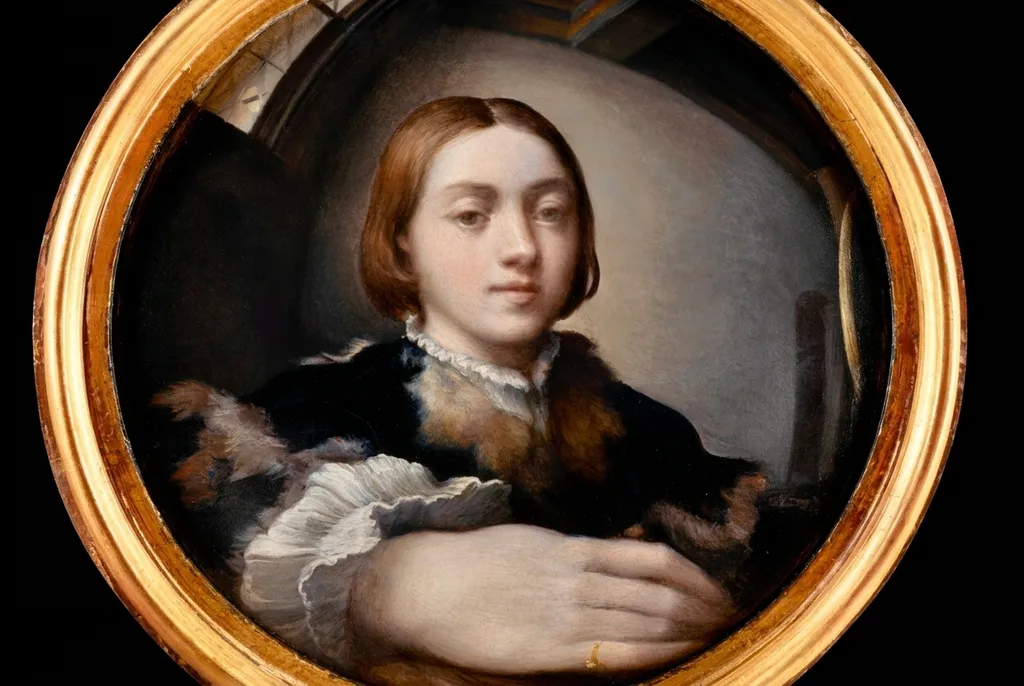 Parmigianino, Self-Portrait in Convex Mirror, 1524