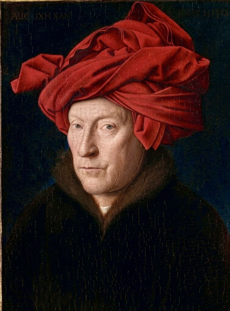 Van Eyck, Man with a Red Turban, 1433
