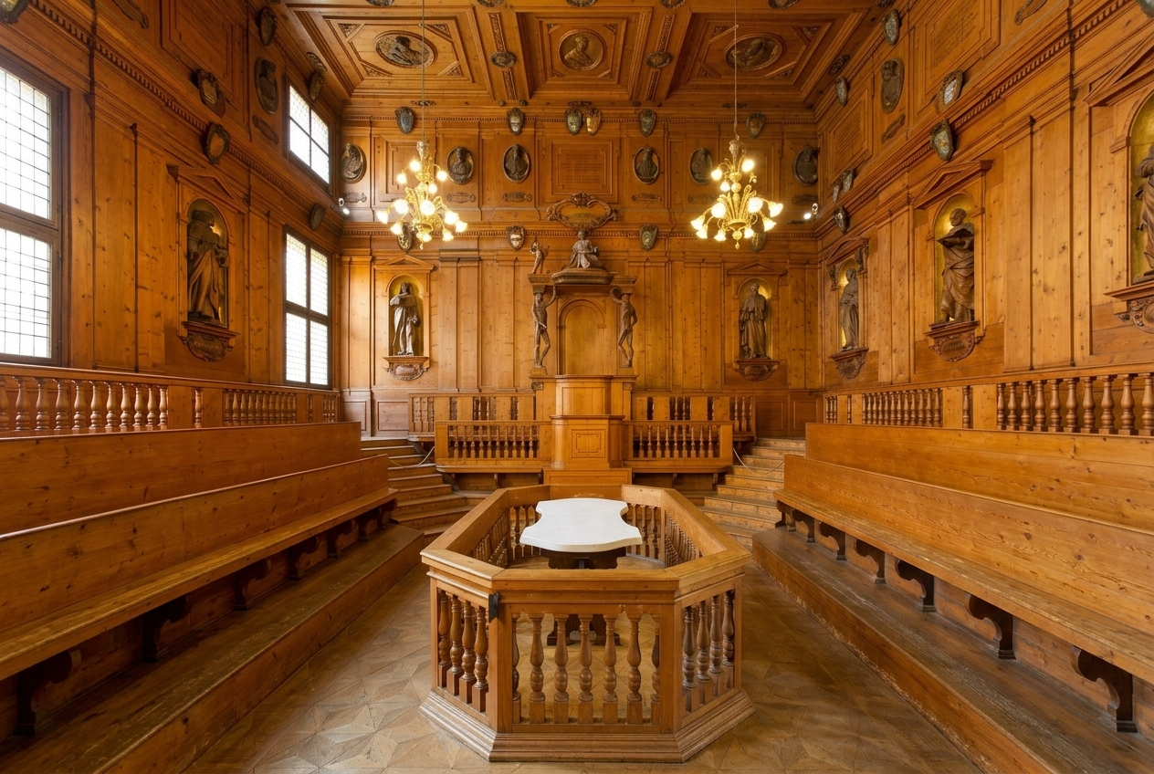 a view of the Anatomical Theater