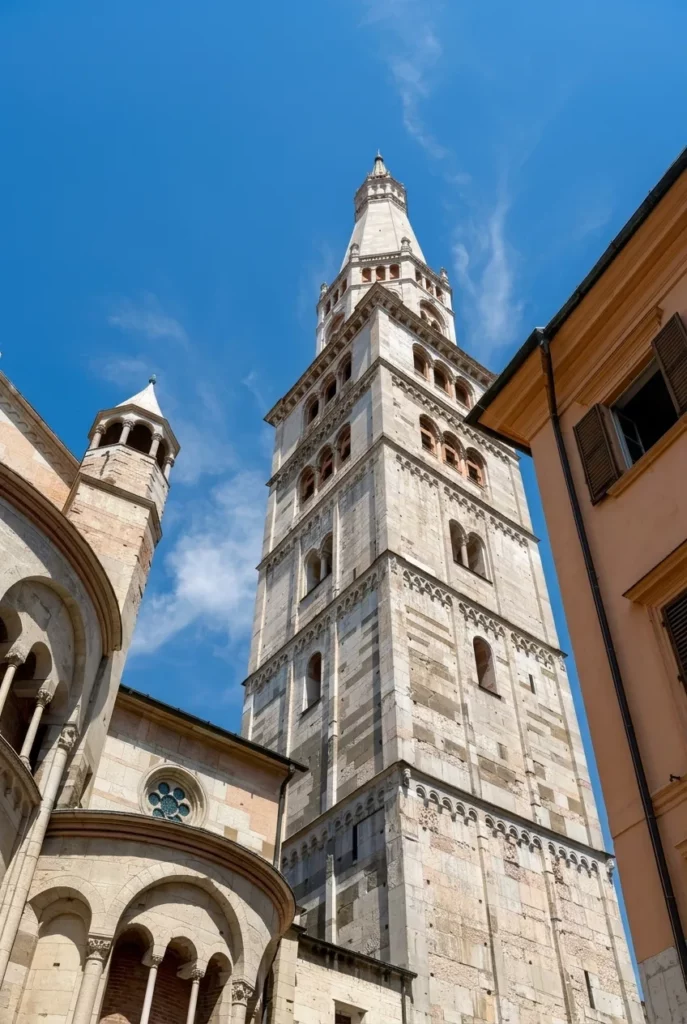 exterior of the bell tower