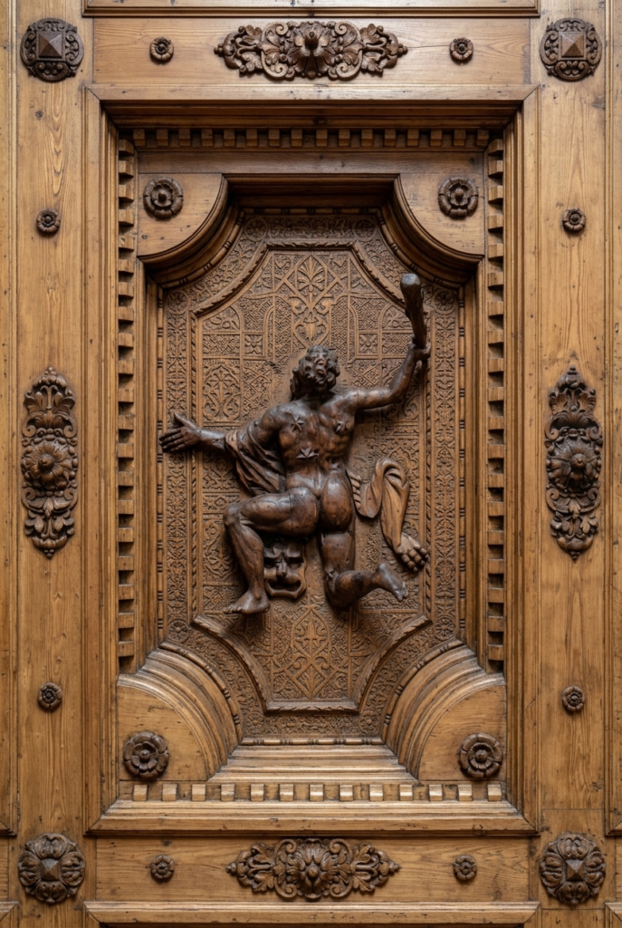 Hercules on the ceiling