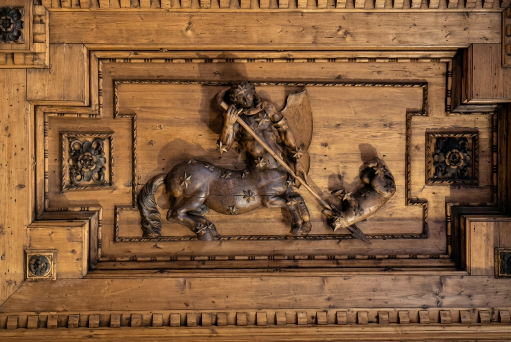 Sagittarius on the ceiling