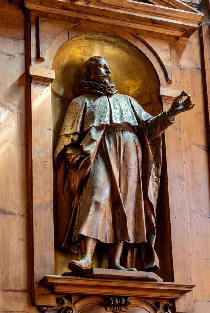 sculpture of Gaspar Tagliacozzi