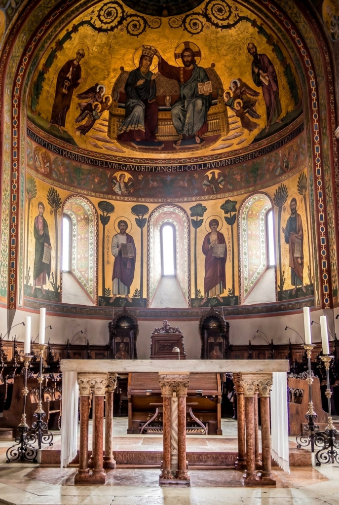 high altar and apse