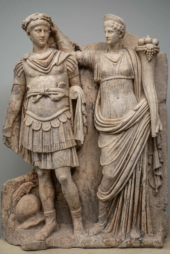relief of Nero and Agrippina