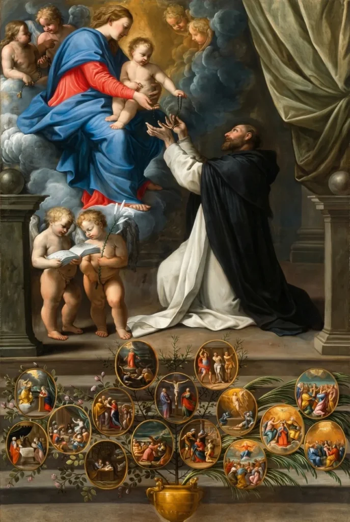 Guido Reni, Madonna of the Rosary, 1598
