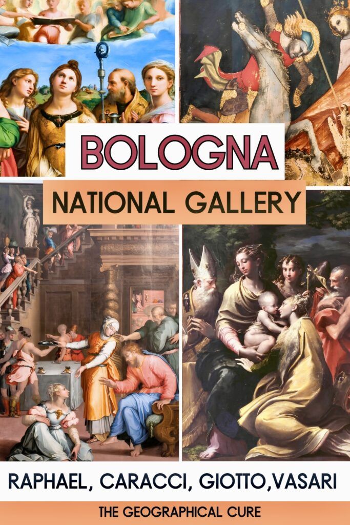 pin graphic for guide to the National Gallery of Bologna