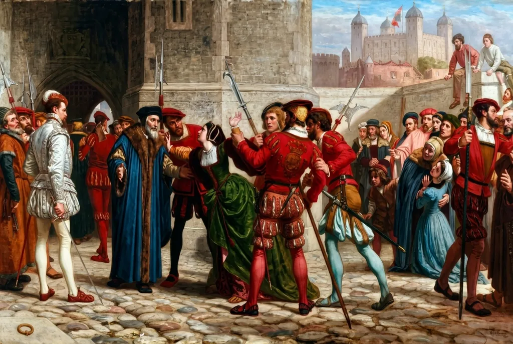William Frederick Yeames, The Meeting of Sir Thomas More with His Daughter after His Sentence of Death, 1836