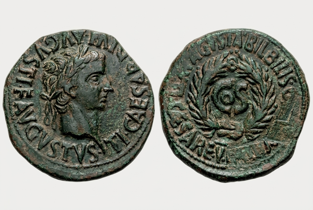 coin with Sejanus' image