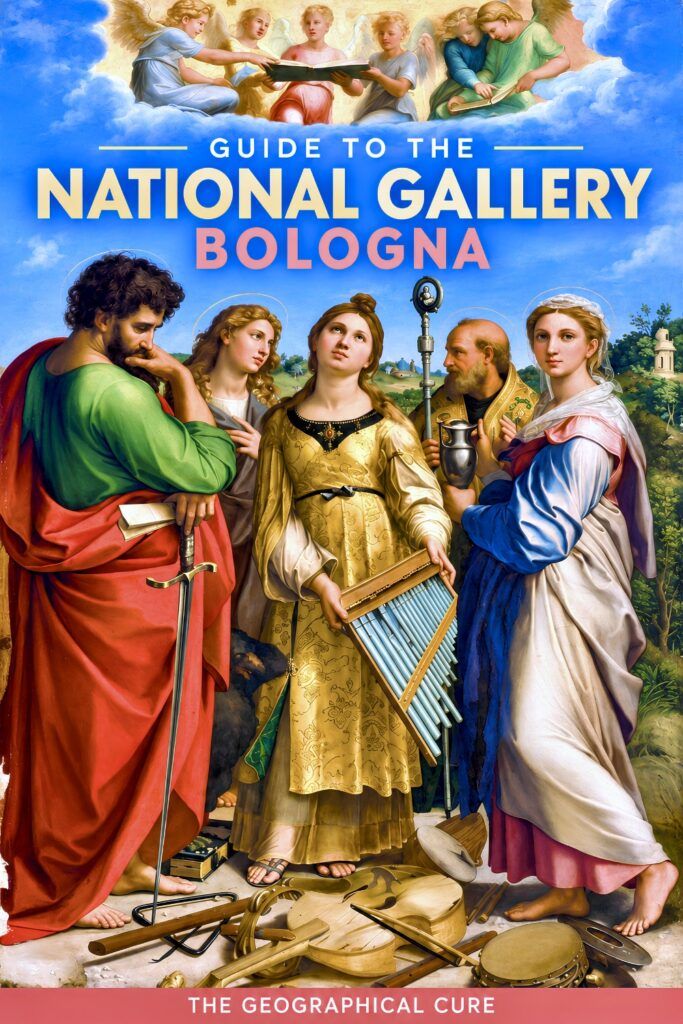 pin graphic for guide to the National Gallery of Bologna