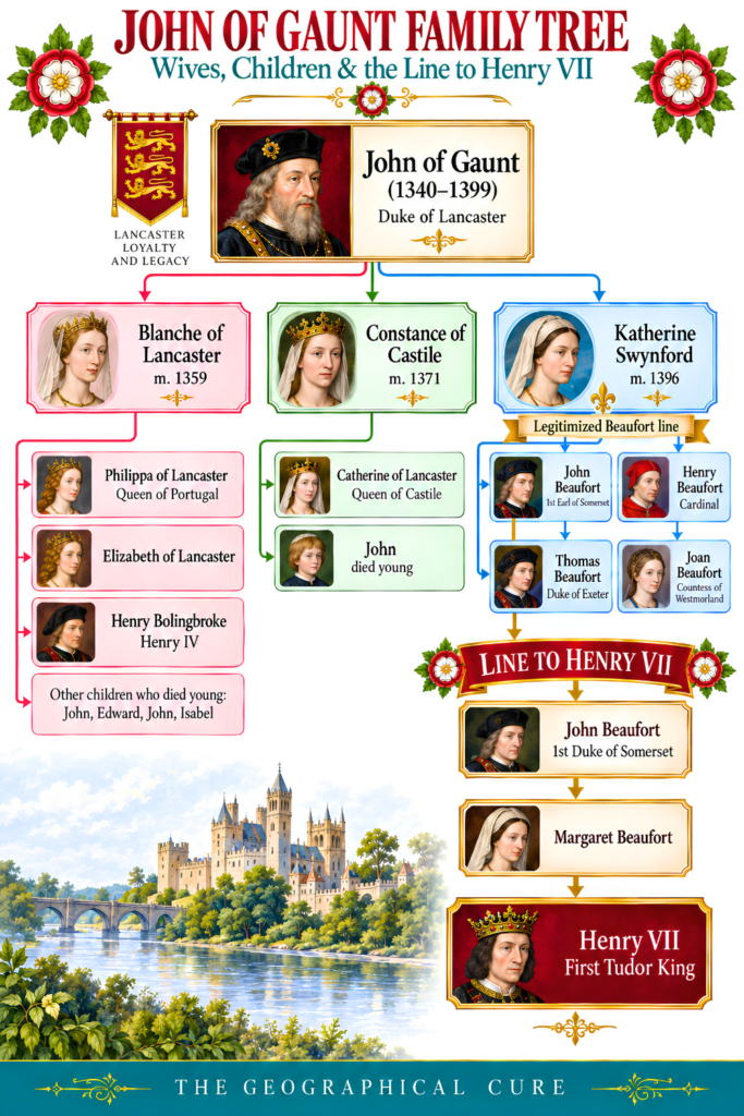 family tree of John of Gaunt