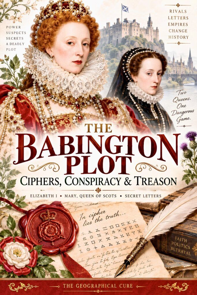 pin graphic for history of the Babington Plot