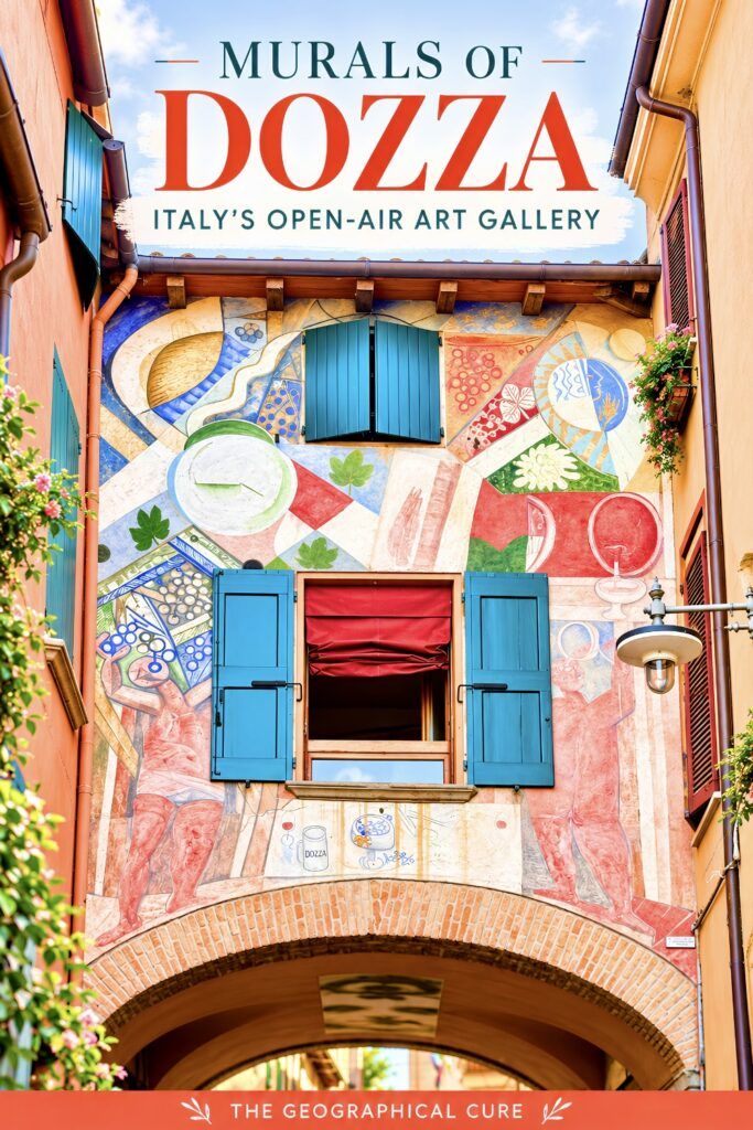 pin graphic for murals of Dozza