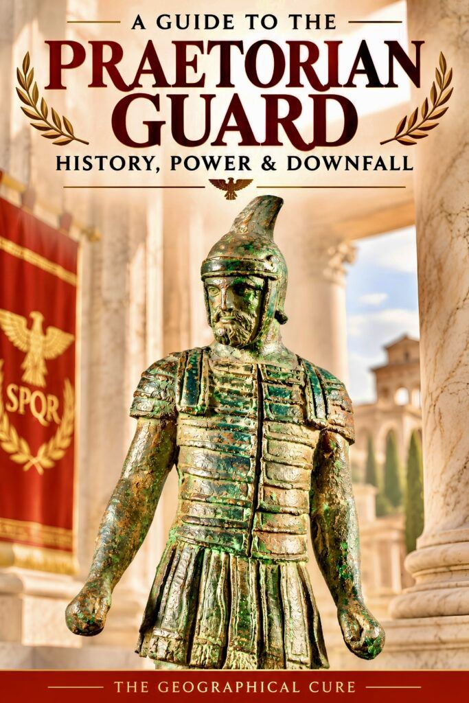 pin graphic for history of the notorious Praetorian guard