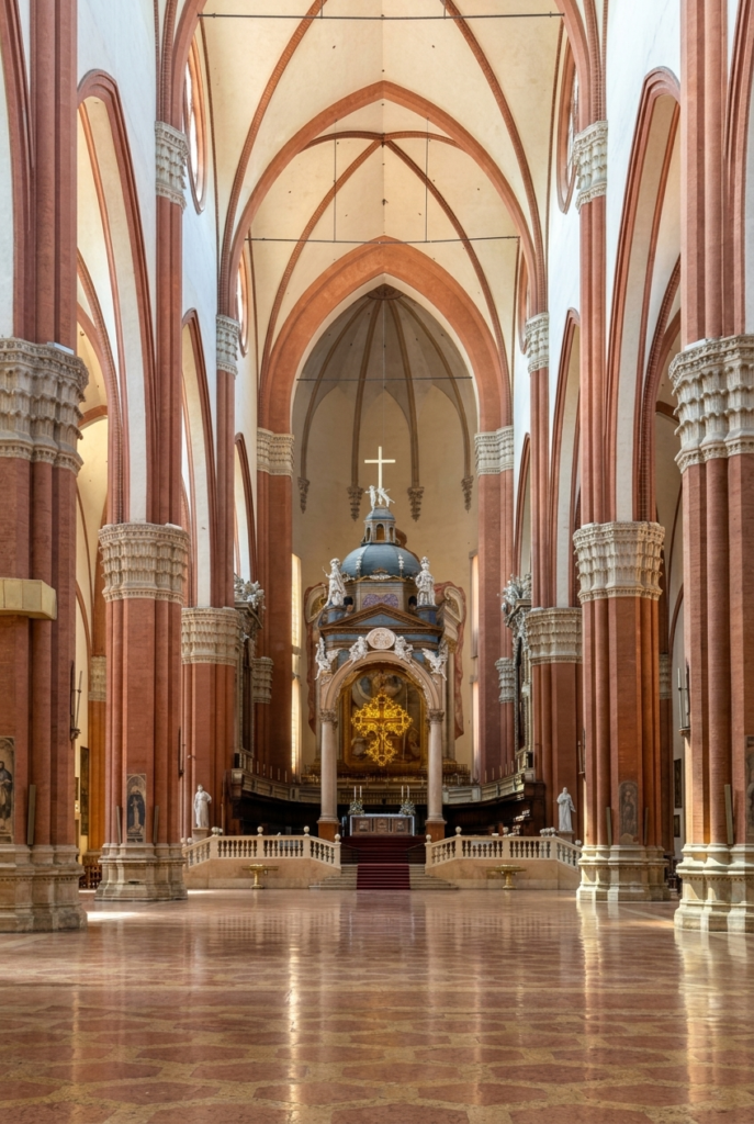 central nave of San Petronio