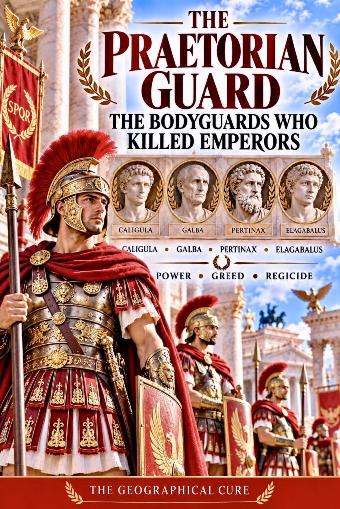 pin graphic for history of the notorious Praetorian guard