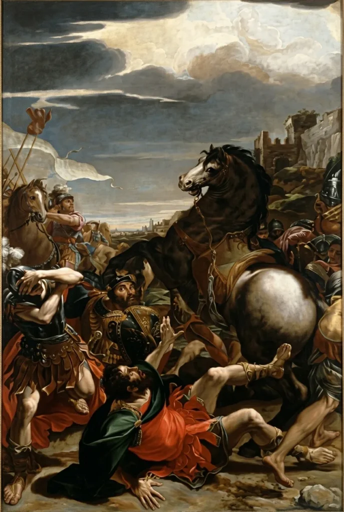 Ludovico Carracci, Conversion of St. Paul, 1587-88