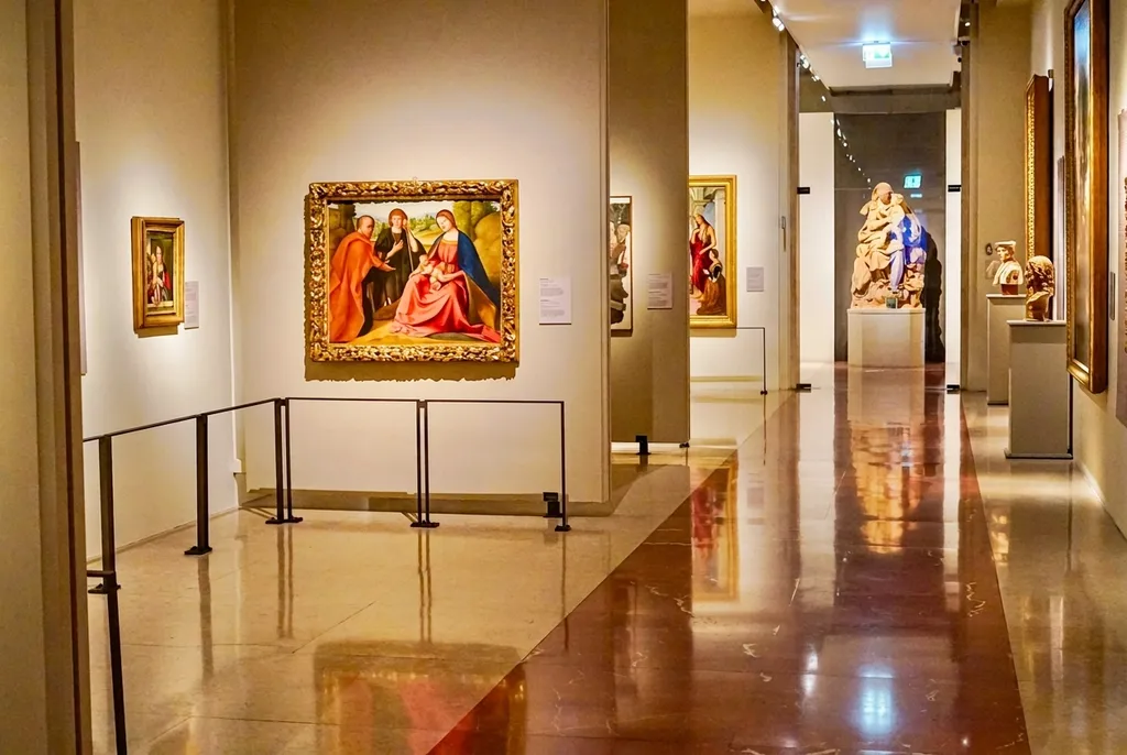 interior shot of the gallery