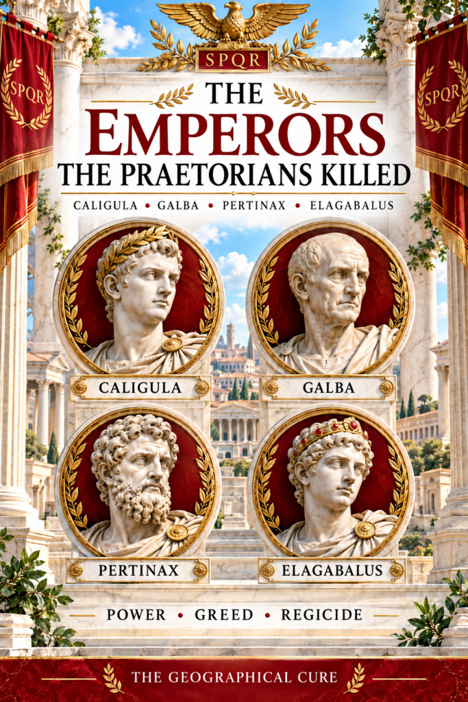 pin graphic for history of the Praetorian Guard