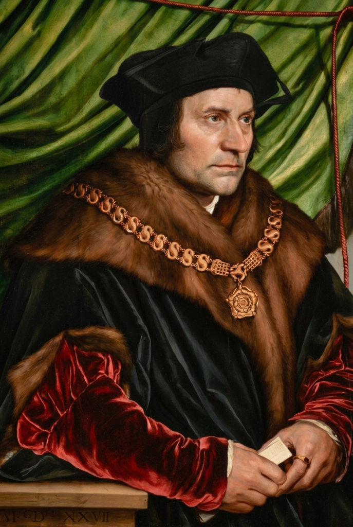 Holbein portrait of Thomas More