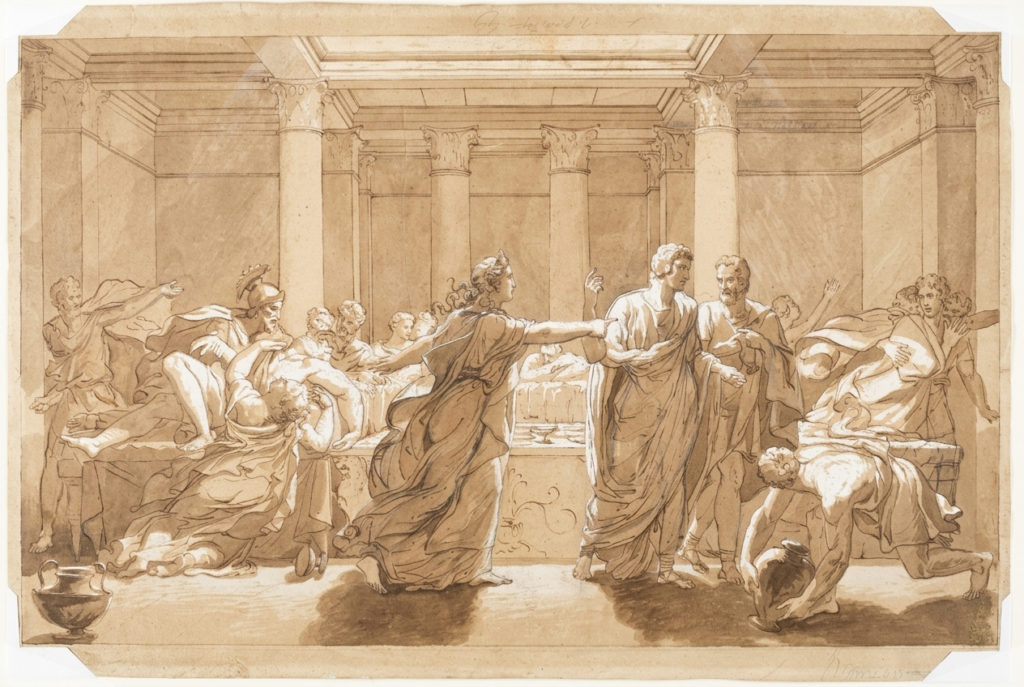 Death of Britannicus, by Abel de Pujol, c. 19th century. Source: Metropolitan Museum of Art