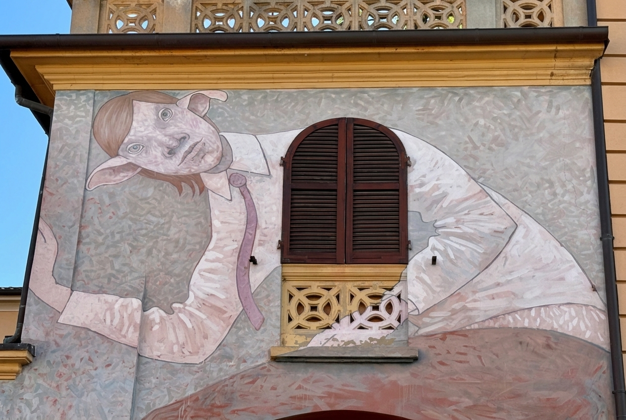 street art mural on building