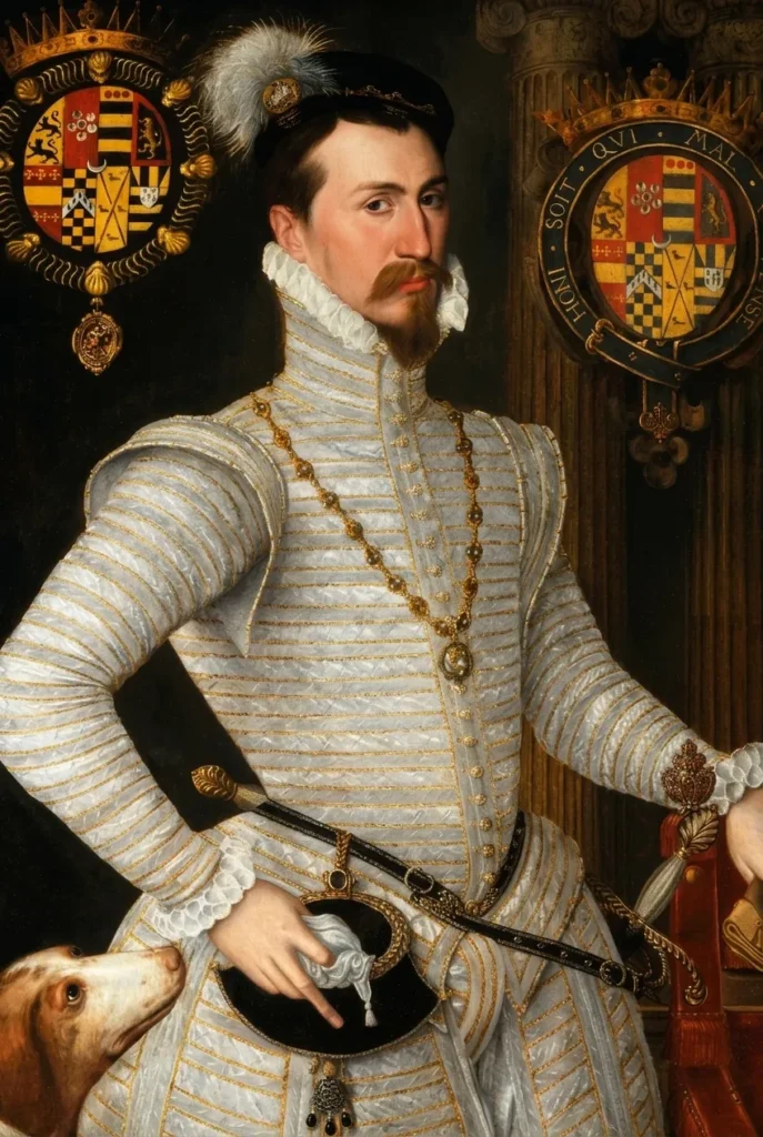 portrait of Robert Dudley