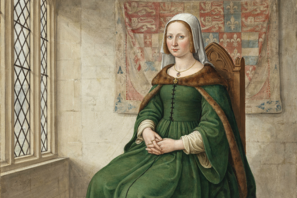 AI-assisted image of Katherine Swynford