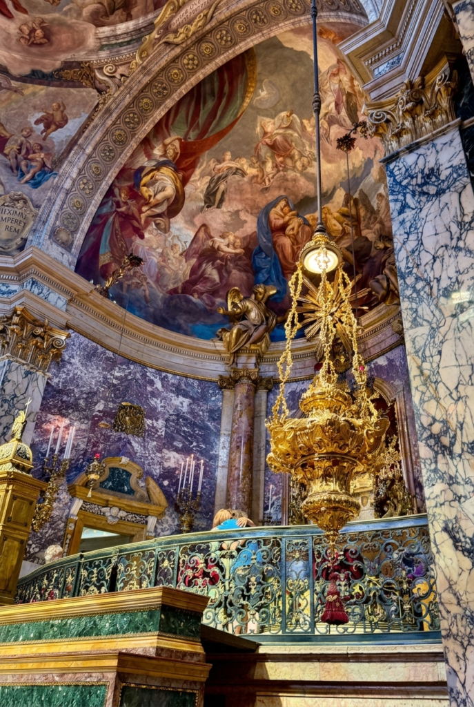 ornate sanctuary interior