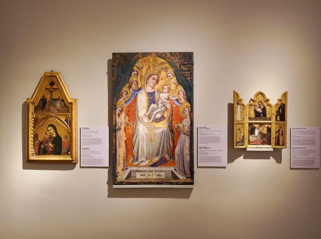 Crocifissi, Madonna and Child Enthroned with Angels, 1399
