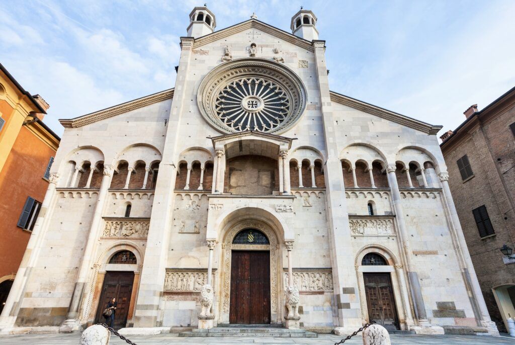 west facade
