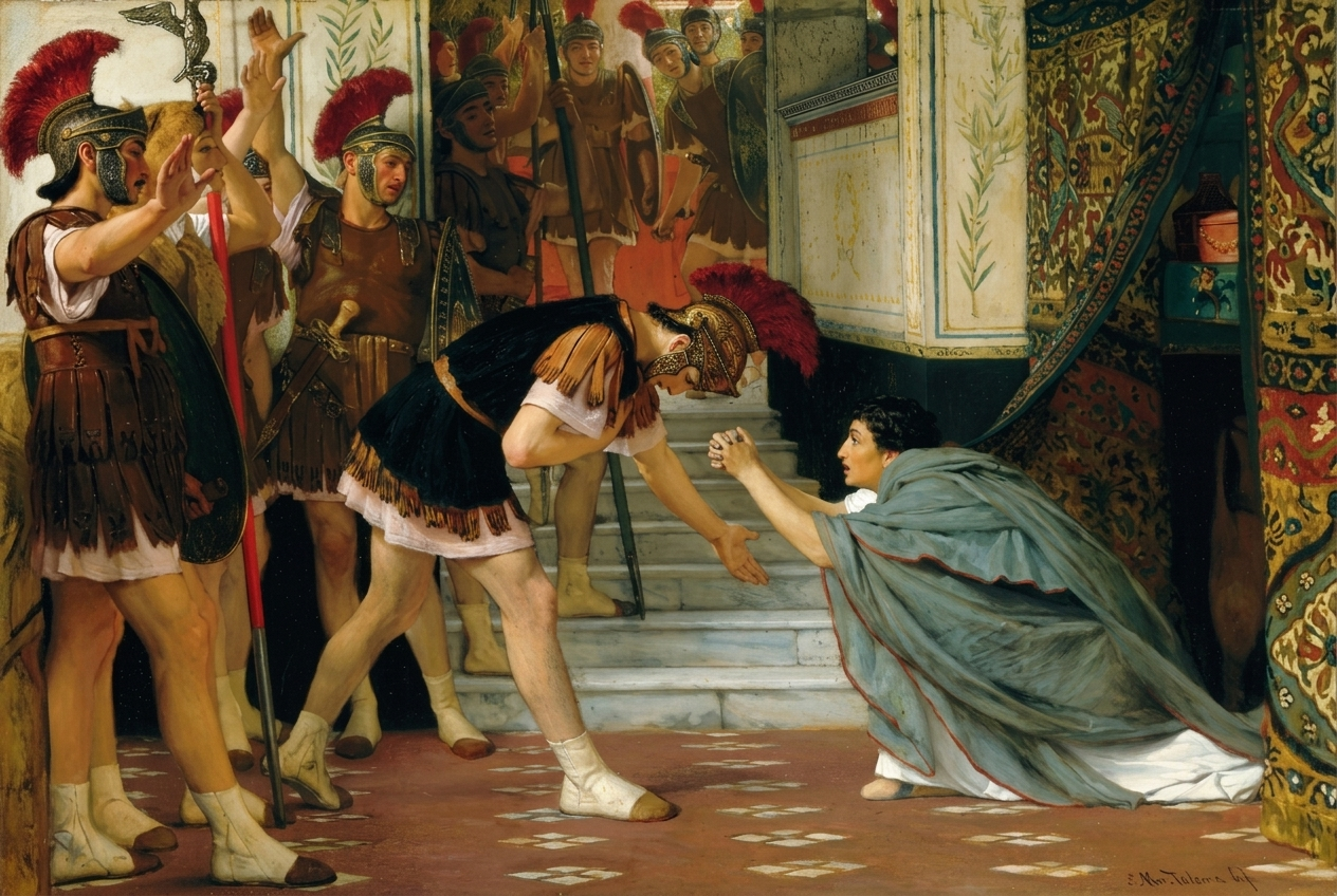 Lawrence Alma-Tadema&rsquo;s Proclaiming Claudius Emperor, 1867