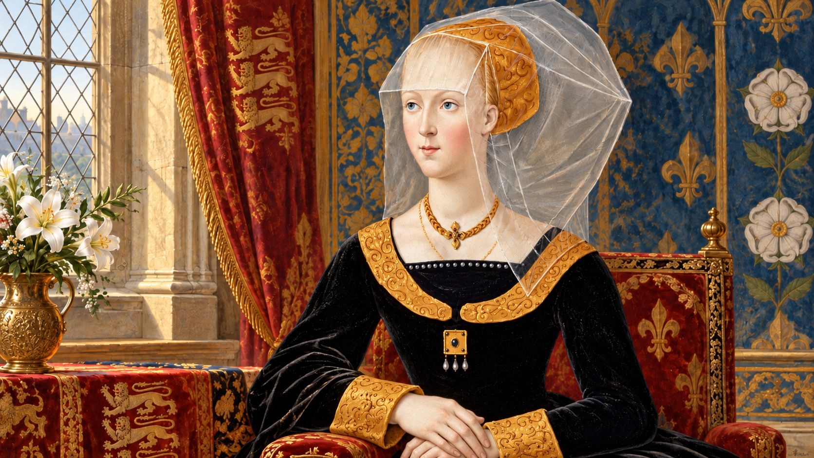 portrait of Elizabeth Woodville