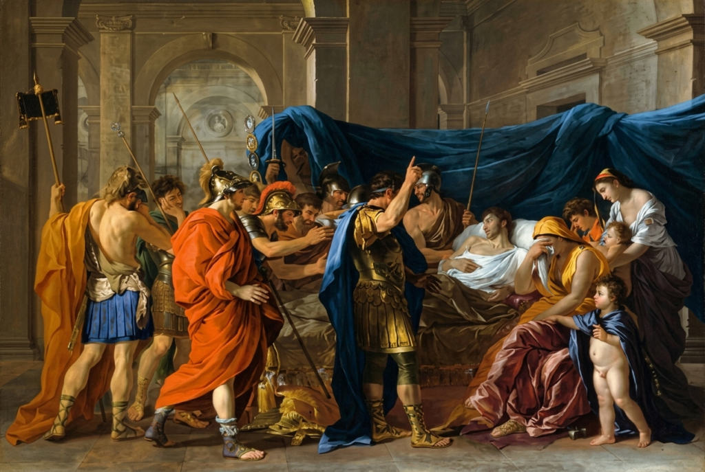 Nicolas Poussin | The Death of Germanicus (1627) | MutualArt
Nicolas Poussin | The Death of Germanicus (1627)