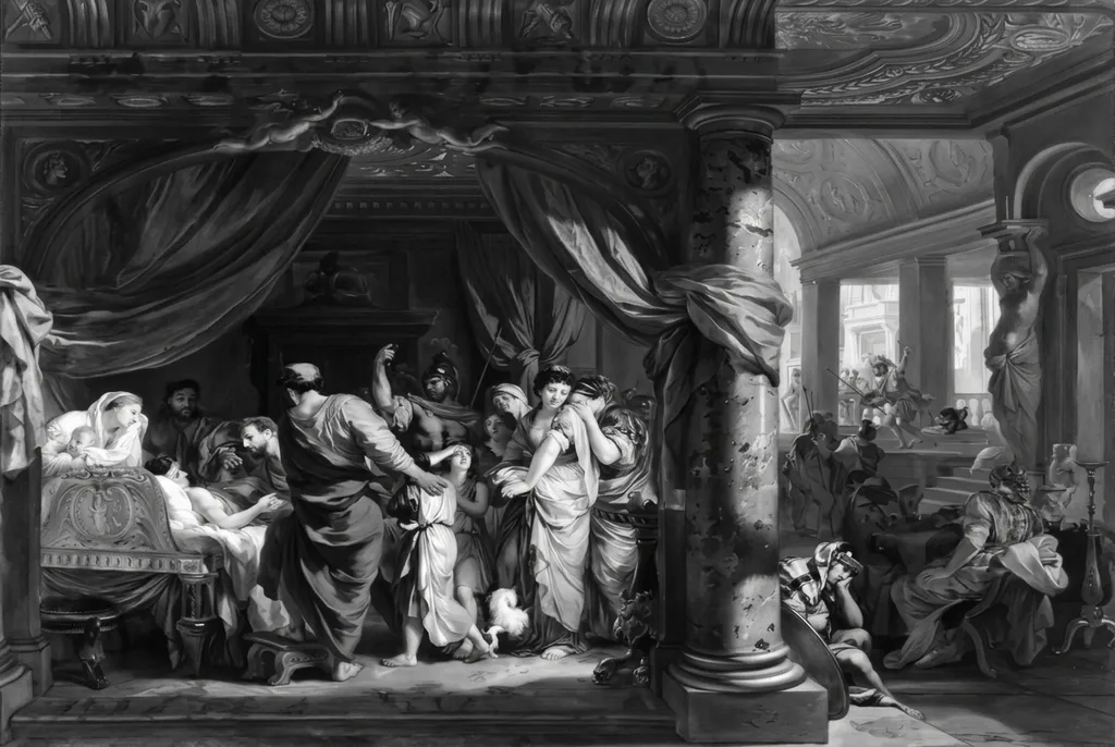 G&eacute;rard de Lairesse, The Death of Germanicus, c. 1670s